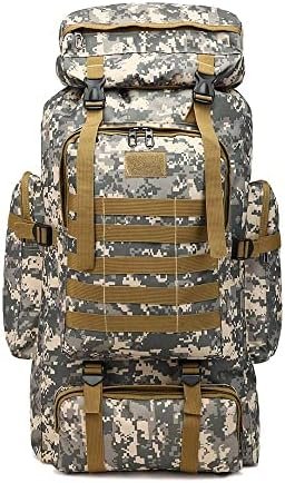 ÖSSZEFUT 70L 80L Tactical Backpack Waterproof For Men Hiking Camping Military Backpacking Backpack Tactical Rucksack Travel Hunting Survival Waterproof Large Backpack (City Brown) ÖSSZEFUT 70L 80L Tactical Backpack Waterproof For Men Hiking Camping Military Backpacking Backpack Tactical Rucksack Travel Hunting Survival Waterproof Large Backpack (City Brown)