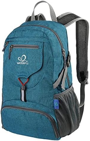 WATERFLY Small Lightweight Packable Backpack: 20l Ultra Light Foldable Travel Hiking Camping Daypack Day Pack for Man Woman WATERFLY Small Lightweight Packable Backpack: 20l Ultra Light Foldable Travel Hiking Camping Daypack Day Pack for Man Woman
