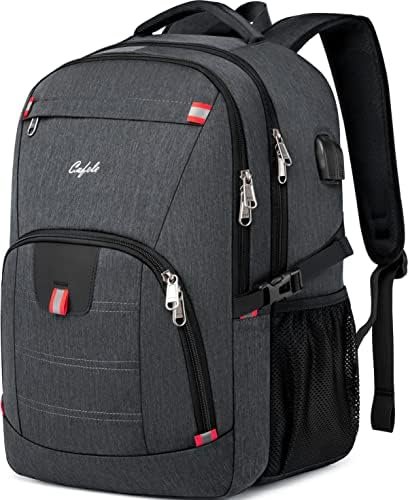 CAFELE 17.3 Laptop Backpack Travel Computer Backpack College Bookbag School Backpack with USB Charging Port CAFELE 17.3 Laptop Backpack Travel Computer Backpack College Bookbag School Backpack with USB Charging Port