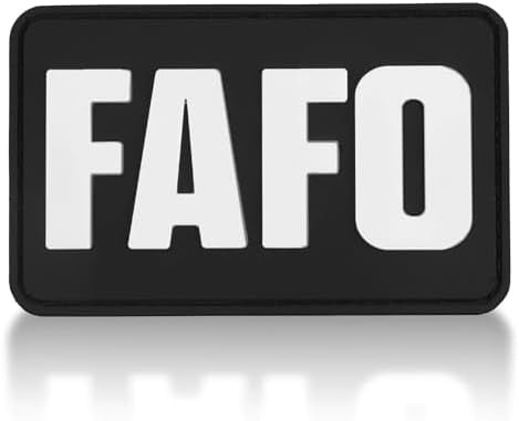 FAFO PVC Patch Moral Patch, Tactical Military Morale Hook and Loop Patch, Tactical Patch Gear for Backpack, Bag, Coat, Jacket, Dog Harness, Vest, Hat and Helmet, Funny 3D Rubber Patch FAFO PVC Patch Moral Patch, Tactical Military Morale Hook and Loop Patch, Tactical Patch Gear for Backpack, Bag, Coat, Jacket, Dog Harness, Vest, Hat and Helmet, Funny 3D Rubber Patch