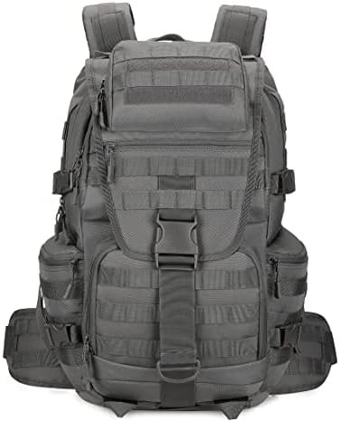 KXBUNQD 50L Military Tactical Backpack Hiking Waterproof Backpack Large Military Pack 3 Day Assault Pack Molle Bag Rucksack KXBUNQD 50L Military Tactical Backpack Hiking Waterproof Backpack Large Military Pack 3 Day Assault Pack Molle Bag Rucksack