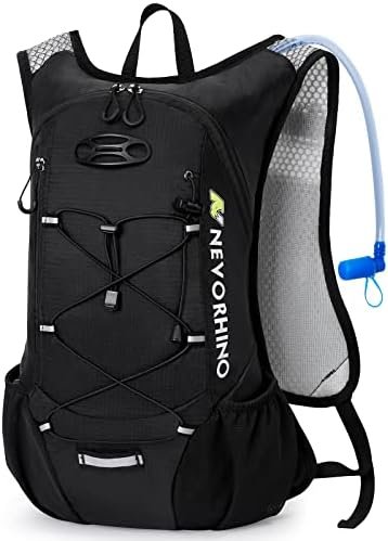 Lightweight Hydration Backpack, Running Backpack with 2L Water Bladder, Hydro Water Daypack for Cycling Hiking Rave for Men Women Lightweight Hydration Backpack, Running Backpack with 2L Water Bladder, Hydro Water Daypack for Cycling Hiking Rave for Men Women