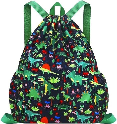Luchike Drawstring Backpack for Kids – Girls Dance Bag,Sport Gym Beach Swim Travel Daypack With Two Water Bottle Holder Luchike Drawstring Backpack for Kids – Girls Dance Bag,Sport Gym Beach Swim Travel Daypack With Two Water Bottle Holder