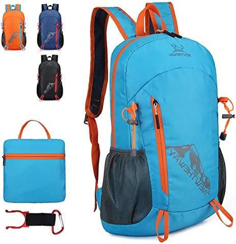 Lywencom Hiking Backpack,20L sports lightweight folding waterproof ultra-light backpack suitable for outdoor camping picnic(blue), LW026 Lywencom Hiking Backpack,20L sports lightweight folding waterproof ultra-light backpack suitable for outdoor camping picnic(blue), LW026
