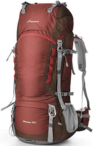 MOUNTAINTOP 80L Internal Frame Hiking Backpack for Man & Women Backpacking with Rain Cover MOUNTAINTOP 80L Internal Frame Hiking Backpack for Man & Women Backpacking with Rain Cover