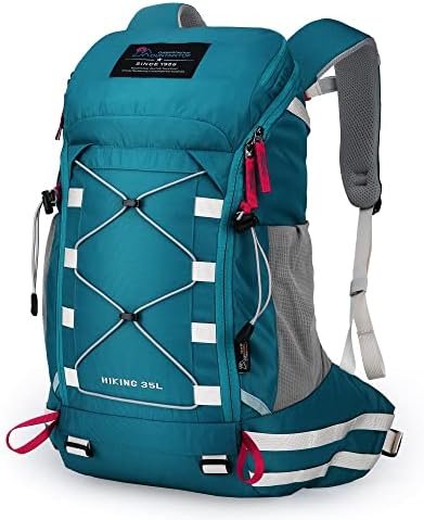 MOUNTAINTOP Hiking Backpack 35L Outdoor Travel Camping Day Pack with Rain Cover for Men Women MOUNTAINTOP Hiking Backpack 35L Outdoor Travel Camping Day Pack with Rain Cover for Men Women