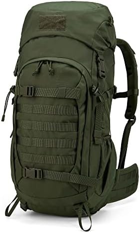Mardingtop 50L/60LMolle Hiking Internal Frame Backpacks with Rain Cover for Camping,Backpacking,Travelling Mardingtop 50L/60LMolle Hiking Internal Frame Backpacks with Rain Cover for Camping,Backpacking,Travelling