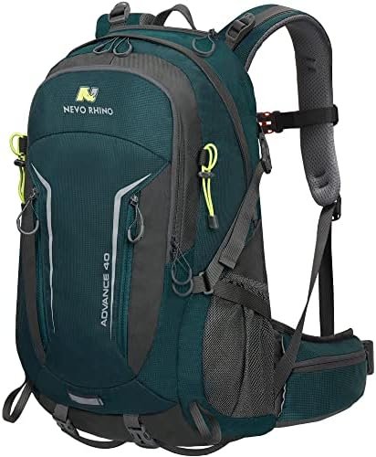 N NEVO RHINO Hiking Backpack 40L Waterproof Outdoor Day Pack, Lightweight Camping Travel Backpack for Men Women N NEVO RHINO Hiking Backpack 40L Waterproof Outdoor Day Pack, Lightweight Camping Travel Backpack for Men Women