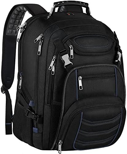 SINVICKO 18.4 Inch Laptop Backpack, Extra Large Travel Backpack with USB Charger Port for Men Women, 60L Big Capacity Heavy Duty Computer Bag TSA Friendly RFID Anti Theft Pocket Durable Backbag SINVICKO 18.4 Inch Laptop Backpack, Extra Large Travel Backpack with USB Charger Port for Men Women, 60L Big Capacity Heavy Duty Computer Bag TSA Friendly RFID Anti Theft Pocket Durable Backbag