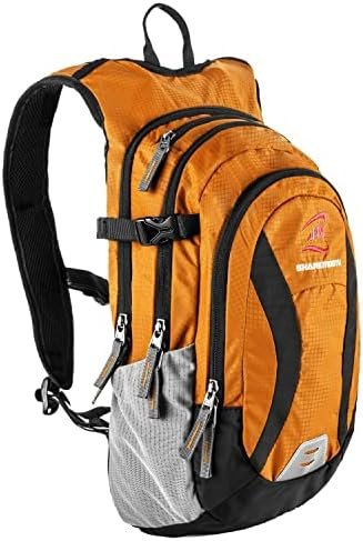 SharkMouth Hydration Backpack, Hiking Hydrated Pack with 2.5L Water Bladder, Multi Pocket Organizer, Lasts Long Day Mountaineering Trips, Travel and Journey SharkMouth Hydration Backpack, Hiking Hydrated Pack with 2.5L Water Bladder, Multi Pocket Organizer, Lasts Long Day Mountaineering Trips, Travel and Journey