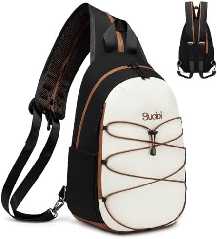 Sucipi Crossbody Sling Bag for Women Convertible Chest Bag Trendy Shoulder Bag Hiking Backpack Lightweight Belt Bag for Travel Sport Sucipi Crossbody Sling Bag for Women Convertible Chest Bag Trendy Shoulder Bag Hiking Backpack Lightweight Belt Bag for Travel Sport