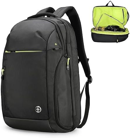 Swissdigital Design JAVA large travel backpack for men,17 Inch large Laptops Backpack with USB Charging Port,Carry on Business Anti-theft Backpack With RFID Protection Swissdigital Design JAVA large travel backpack for men,17 Inch large Laptops Backpack with USB Charging Port,Carry on Business Anti-theft Backpack With RFID Protection