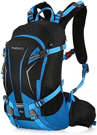 TOMSHOO Cycling Backpack, 20L Lightweight Daypack-Waterproof backpack, Hiking Travel Backpack with Rain Cover Helmet Cover TOMSHOO Cycling Backpack, 20L Lightweight Daypack-Waterproof backpack, Hiking Travel Backpack with Rain Cover Helmet Cover