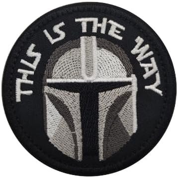 This is The Way Embroidery Patch Badges Backpack Outdoor Vest DIY Armband Military Applique Emblem Embroidered Badge Tactical Clothes Patches This is The Way Embroidery Patch Badges Backpack Outdoor Vest DIY Armband Military Applique Emblem Embroidered Badge Tactical Clothes Patches