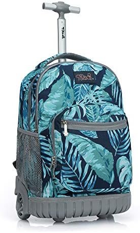 Tilami Rolling Backpack 19 inch Wheeled Boys Girls Travel School Student Trip… Tilami Rolling Backpack 19 inch Wheeled Boys Girls Travel School Student Trip…