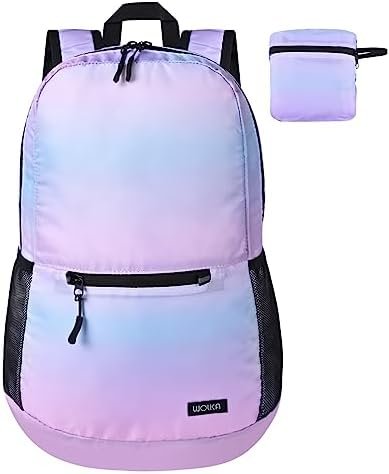 Wolka Packable Hiking Backpack 20L Ultralight for Women/Man,Small Waterproof Traveling Daypack for Park/Camping/Outdoor/Stadium Wolka Packable Hiking Backpack 20L Ultralight for Women/Man,Small Waterproof Traveling Daypack for Park/Camping/Outdoor/Stadium