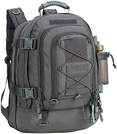ZSearARMY Large Tactical Backpack for Men Military Backpack with DIY System for Travel, Work,Camping,Hunting,Hiking,Sports (GRAY) ZSearARMY Large Tactical Backpack for Men Military Backpack with DIY System for Travel, Work,Camping,Hunting,Hiking,Sports (GRAY)