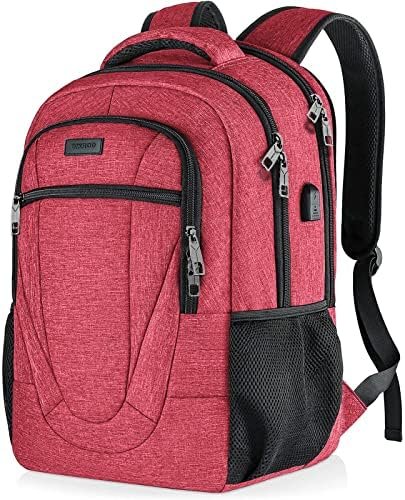 BIKROD Unisex Rose Laptop Backpack, Suitable for College Students, 17-inch Laptop Compartment, Spacious Interior, USB Charging Port, Anti-Theft Design, Comfortable Back Panel BIKROD Unisex Rose Laptop Backpack, Suitable for College Students, 17-inch Laptop Compartment, Spacious Interior, USB Charging Port, Anti-Theft Design, Comfortable Back Panel