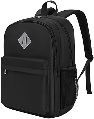 KCY Elementary School Backpack for Teen Girls Boys Age 8-12 Years Old, Lightweight Kids Backpack for Preschool and Kindergarten, Waterproof Casual Daypack Bookbag for Travel (Black) KCY Elementary School Backpack for Teen Girls Boys Age 8-12 Years Old, Lightweight Kids Backpack for Preschool and Kindergarten, Waterproof Casual Daypack Bookbag for Travel (Black)