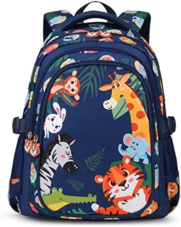 Kids Backpack for Boys Elementary Kindergarten Cute Lightweight zoo Dinosaur Preschool School Bag 16 inch Multifunctional Large Capacity Waterproof Durable Travel Backpack Kids Backpack for Boys Elementary Kindergarten Cute Lightweight zoo Dinosaur Preschool School Bag 16 inch Multifunctional Large Capacity Waterproof Durable Travel Backpack