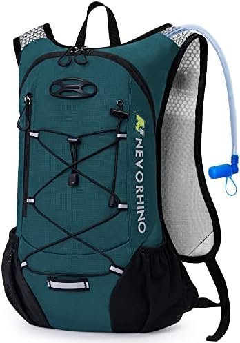 Lightweight Hydration Backpack, Running Backpack with 2L Water Bladder, Hydro Water Daypack for Cycling Hiking Rave for Men Women Lightweight Hydration Backpack, Running Backpack with 2L Water Bladder, Hydro Water Daypack for Cycling Hiking Rave for Men Women