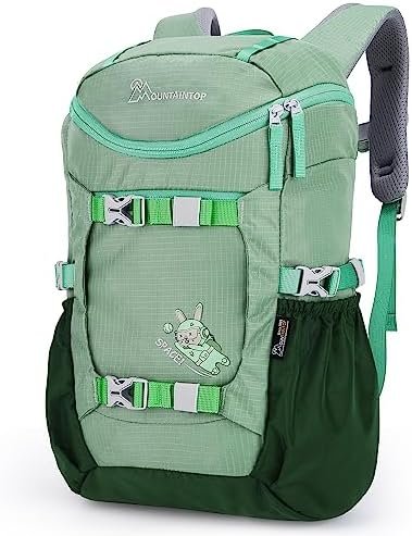 MOUNTAINTOP Kids Backpack for Boys Girls Elementary Backpack Lightweight Children School Daypack Green MOUNTAINTOP Kids Backpack for Boys Girls Elementary Backpack Lightweight Children School Daypack Green
