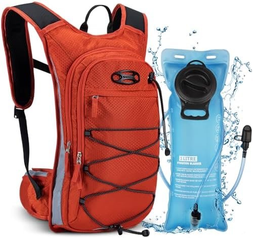 NOOLA 3L Hydration Backpack, Insulated Water Backpack, Hiking Backpack with Water Bladder, Water Bladder Backpack for Hiking, Biking, Running, Climbing NOOLA 3L Hydration Backpack, Insulated Water Backpack, Hiking Backpack with Water Bladder, Water Bladder Backpack for Hiking, Biking, Running, Climbing