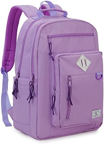 VX VONXURY School Backpack Water Resistant 15 Inch Boys Girls Bookbag Schoolbag Casual Daypack with Double Comparments VX VONXURY School Backpack Water Resistant 15 Inch Boys Girls Bookbag Schoolbag Casual Daypack with Double Comparments