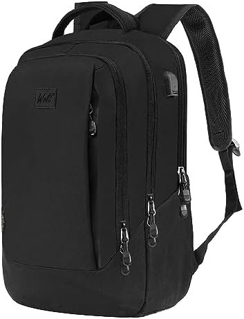WOLT | Travel Laptop Backpack for Women & Men – airplane approved carry on Business Bag with USB Charging Port, fits 15.6 Inch Notebook (Black) WOLT | Travel Laptop Backpack for Women & Men – airplane approved carry on Business Bag with USB Charging Port, fits 15.6 Inch Notebook (Black)