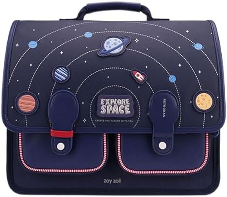Zoyzoii Kids Backpack, Navy Blue Planet School Bag, Nice Gift for Boys, Aged 5-14 Zoyzoii Kids Backpack, Navy Blue Planet School Bag, Nice Gift for Boys, Aged 5-14