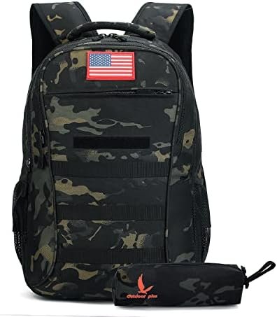 outdoor plus Camo Backpack for Boys,Waterproof Army Bookbag with USB Charging Port, Camoflauge Teen Boys Backpack for School outdoor plus Camo Backpack for Boys,Waterproof Army Bookbag with USB Charging Port, Camoflauge Teen Boys Backpack for School